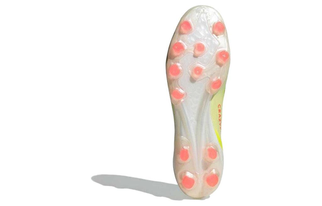 adidas X Crazyfast.1 AG Artificial Ground HG Hard Ground Cushioning, Wear Resistant Soccer Shoes Unisex Yellow IF0653
