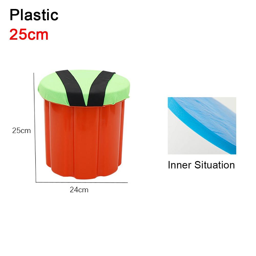 

1Pcs Round Bench Chair Workseat 18/20/25cm Fishing Chair Seat for Outside Gardening Planting Plastic 25cm