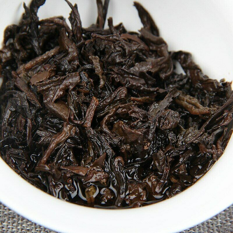 2017 Yunnan Qizi Puer Herbata Ciasto Jingmai Mountain 357g Shu Puer Herbata