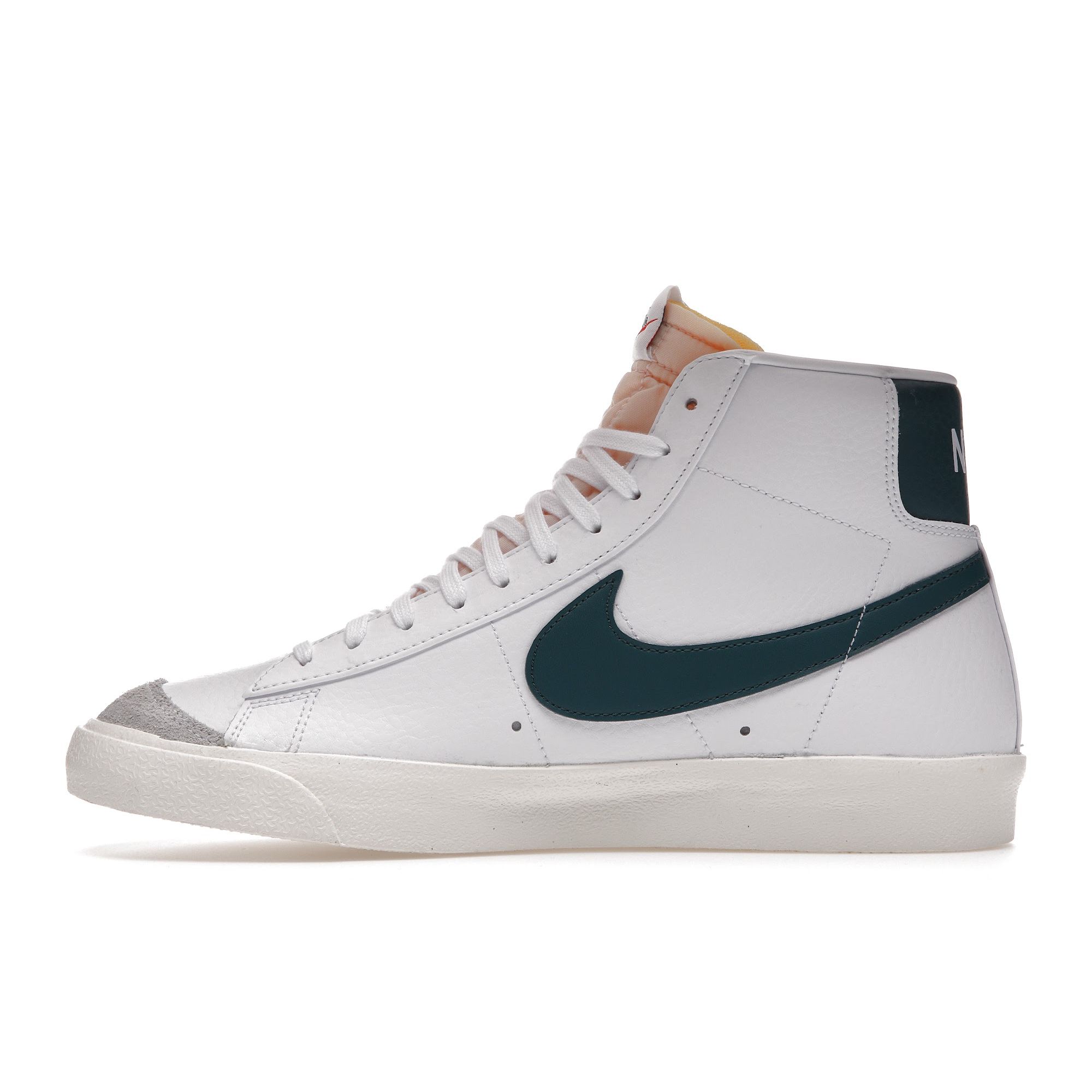 Кроссовки унисекс Nike Blazer Mid 77 Vintage White Dark Teal Green Sail BQ6806-112 42.5 — фото 6