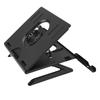 Laptop Cooling Stand 9 Level Adjustable Foldable Desktop Laptop Stand Dual Phone Stand Cooling Fan