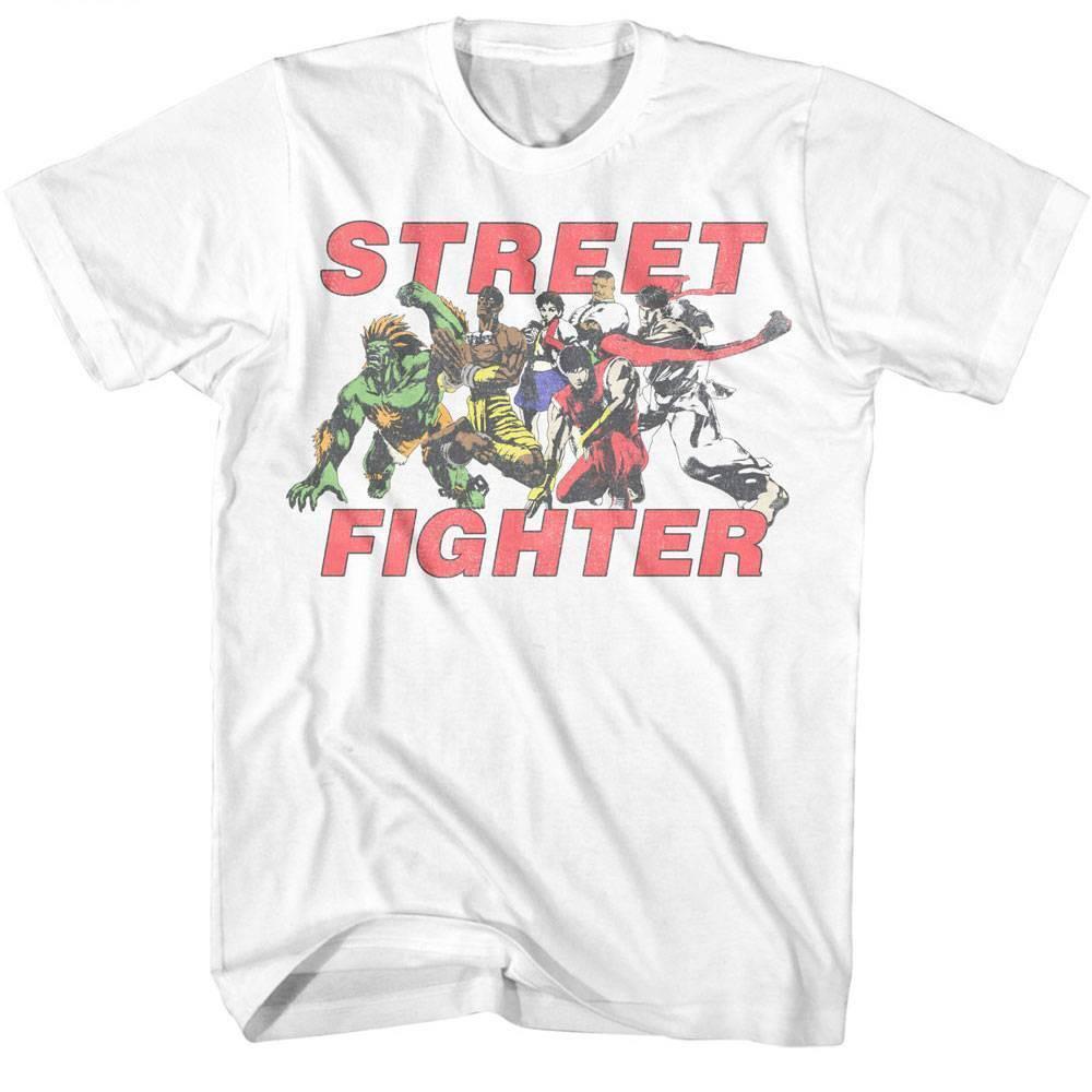 Street Fighter Original Warriors Men T Shirt XXL