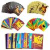55Pcs Pokemon Cards VSTAR GX EX VMAX MEGA TAG TEAM Energy Trainer Charizard Pikachu Rare Collection Battle Card I39