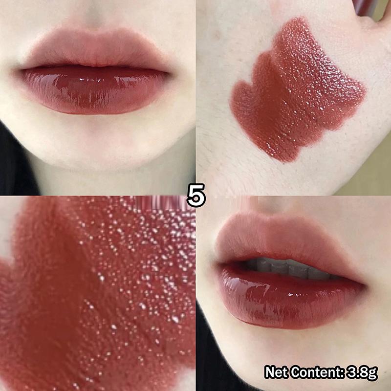 

Silky Mirror Jelly Lipstick Lasting Moisturising 6 Colors Water-Light Lip Gloss Waterproof Lip Tint Makeup Women Cosmetics 5
