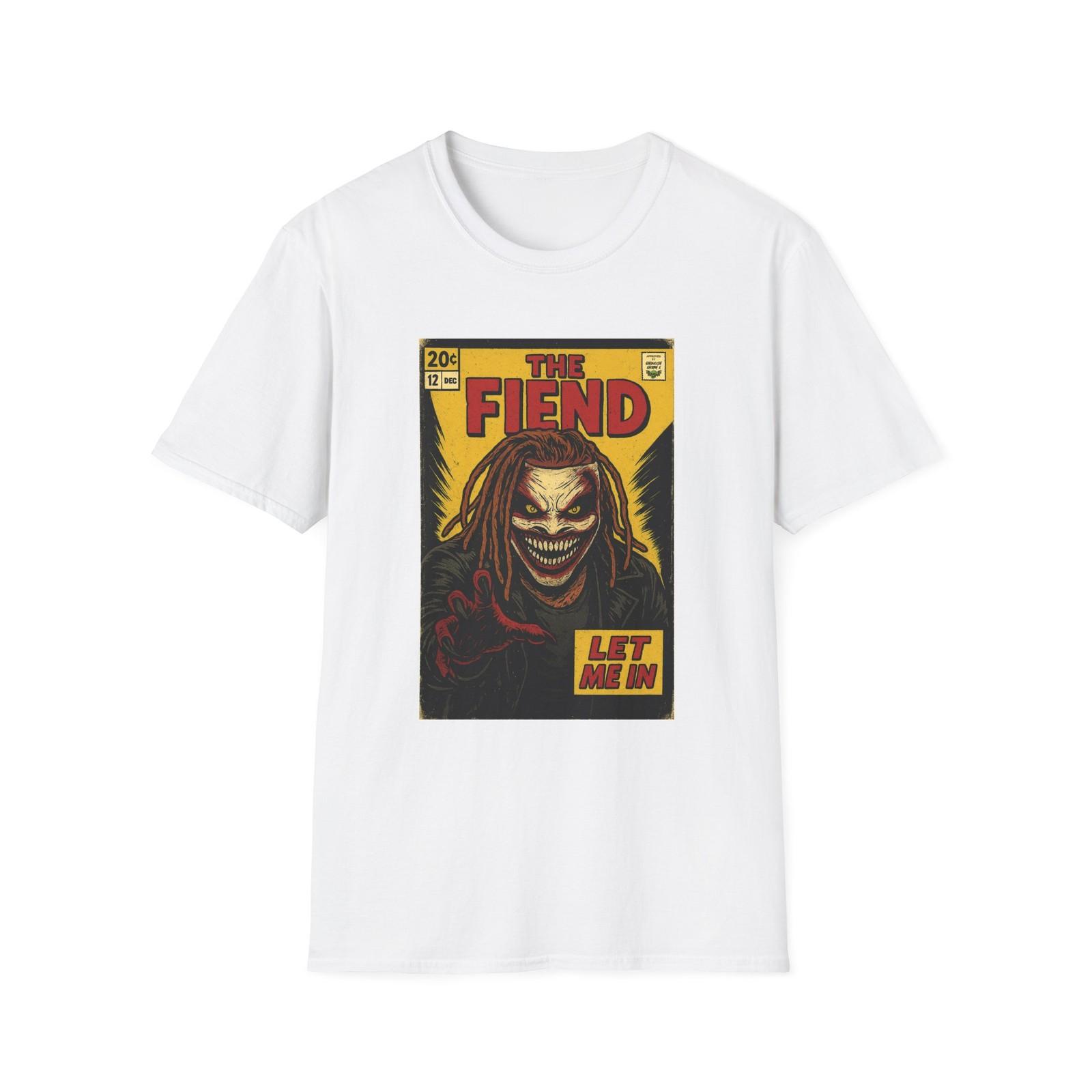 The Fiend comic cover T-Shirt WWE inspired Bray Wyatt | horror illustration S разноцветный