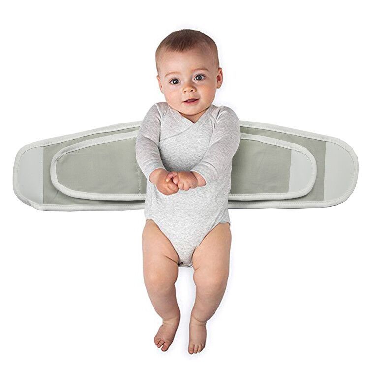 Baby Belly Band Sleeping Bag Anti Startle Cotton Elastic Adjustable All Season