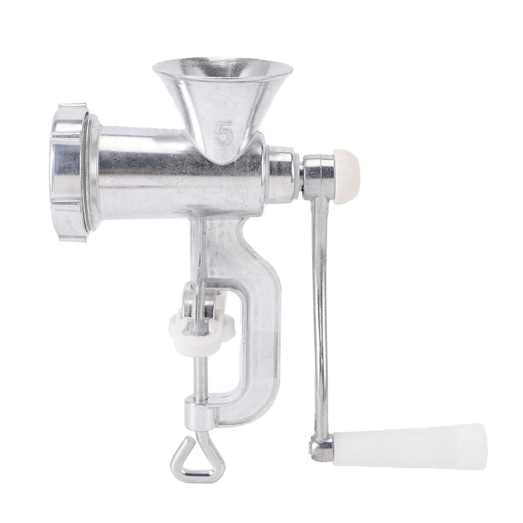 Aluminum Alloy Manual Meat Grinder Sausage Stuffer Hand Crank Meat Grinder Household Cooking Machine Number 5