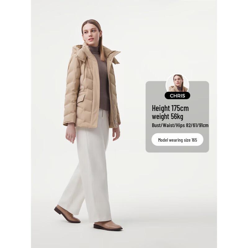 

Tanboer 2024 Women s Short Hooded Down Jacket TBF320292A 165