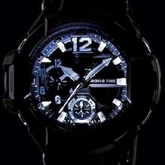 GRAVITYMASTER Black [Casio] G-Shock GA-1100-1AJF Men's Watch,