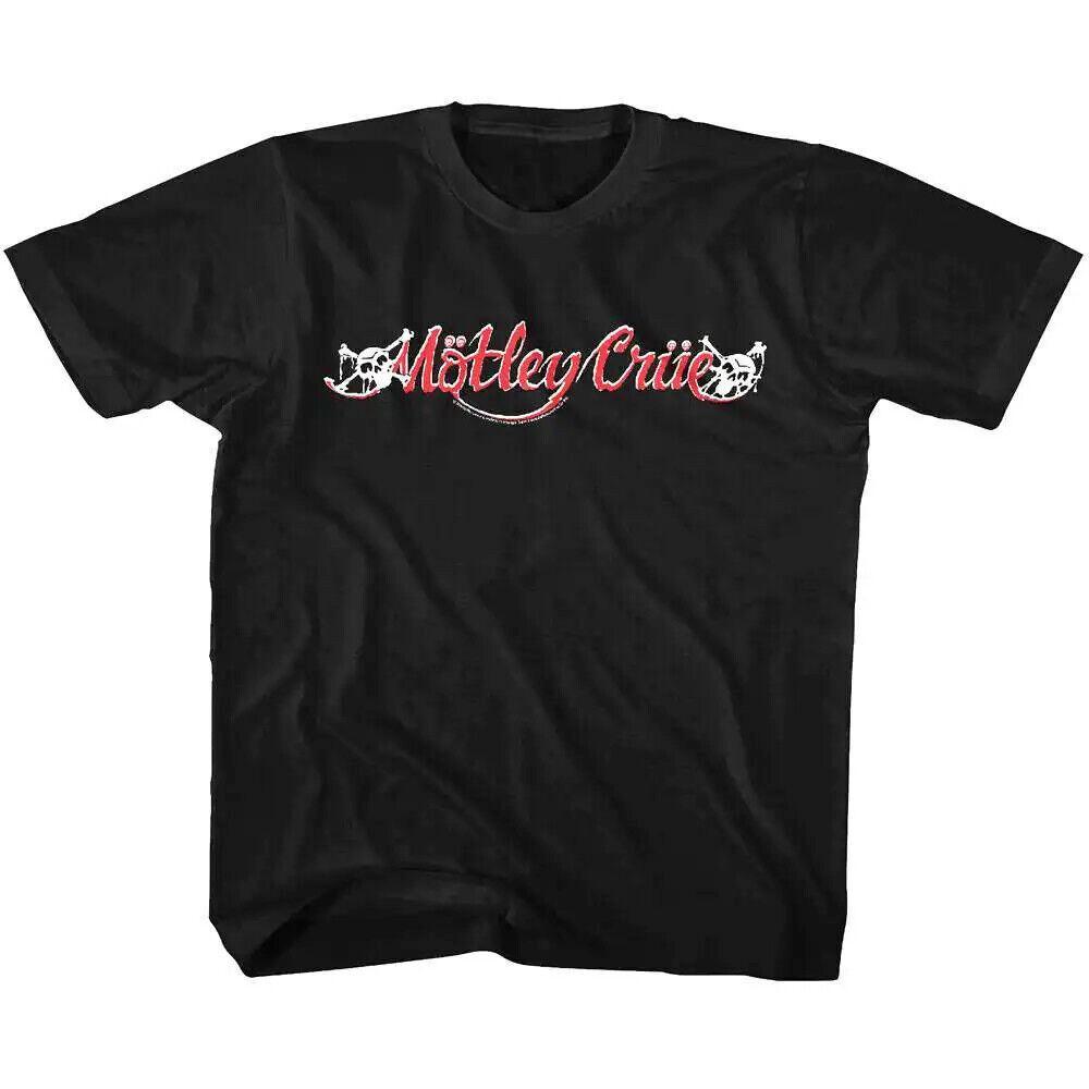 Motley Crue Rock Band Logo T Shirt