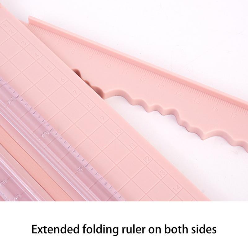 12 In 1 Paper Cutter 360 Degree Rotary Hand-Cutting Paper Trimmer Multi-Functional Handheld Craft Paper Cutting Tool