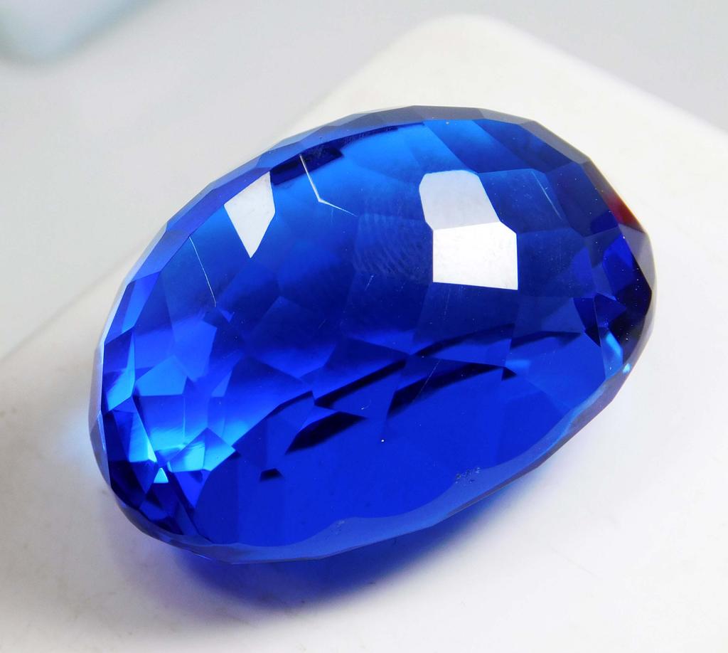120 Cts Top Color Natural Blue Tanzania Tanzanite – IGL Certified Gemstone