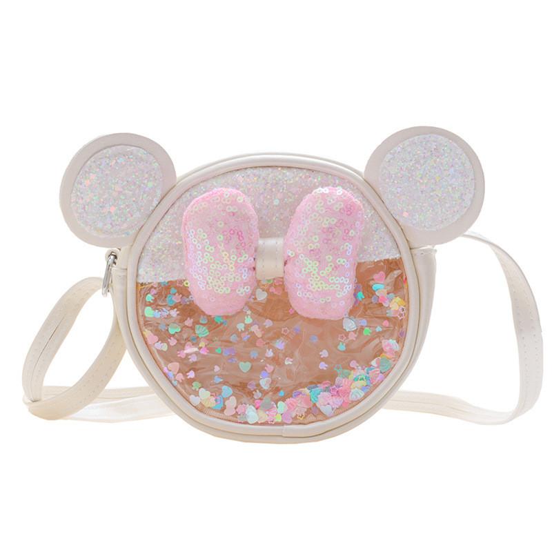 Appearance Girls Shoulder Bag With Glitter Jelly Bag Pc Material And Kids