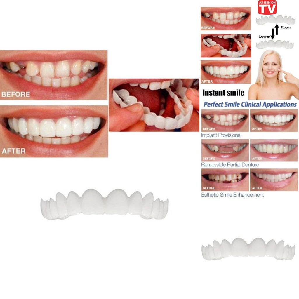Instant Comfort Smile Cosmetic Teeth Denture Teeth Top Veneer Cosmetic