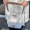 Striped Large Capacity Tote Bag Women's 2025 New Summer Commuter Bucket Bag Small Fresh and Versatile Shoulder Bag Trend