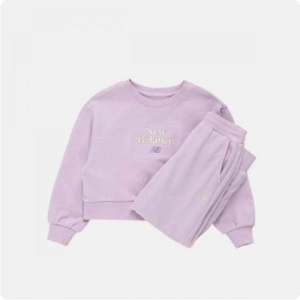 

New Balance Skies Nbgc Crops Pants Set Nk9ye1802g Lavender (88)Lavender/110