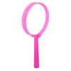 Mini Handheld Magnifier with Plastic Handle Portable Reading Magnifying Loupe for Students ChildrenPink