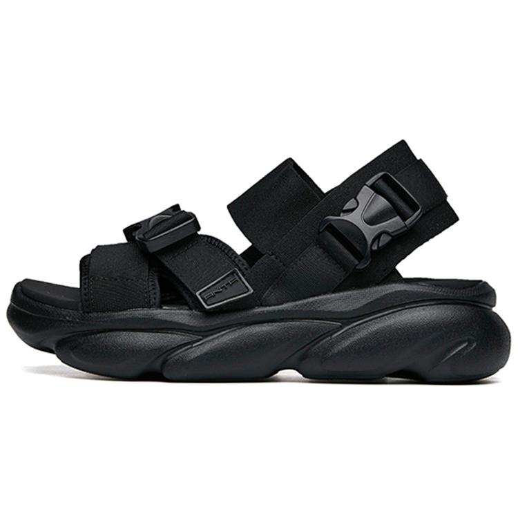 New ANTA Beach Sandals Women's Black 922226966-1