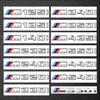 AXNX2 Car ABS Rear Trunk Words Letters Logo Badge Emblem Decals Sticker For BMW M35i M40i M40d M50i M50d M60i X5M50d X1 X2 X3 X4 X6