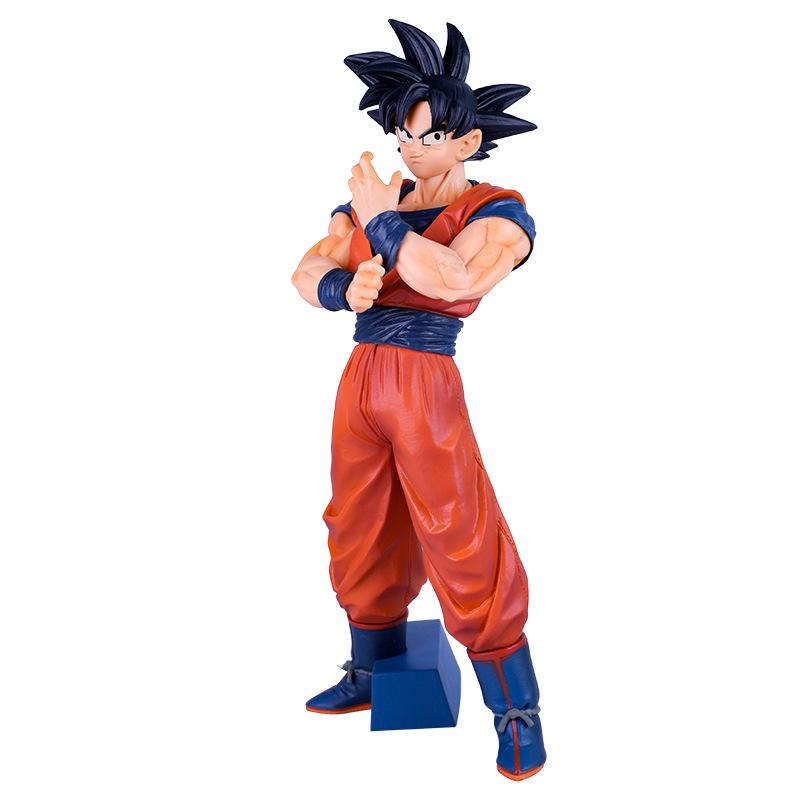 27cm Anime Dragon Ball Z Goku Figure Goku with Scouter Figurine PVC Statue Action Figures Collection Model Toys Gifts