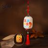 Mini Lantern Crafts Oil Paper Bamboo Weaving Kit  DIY Painting for Craft Set Mid-Autumn Festival  Handmade Handheld Assembly Toy Kids Adults