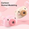 Cartoon Camera Baby Bubble Machine Outdoor Automatic Bubble Maker Bath Toys For Children