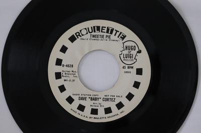 7-Zoll Schallplatte DAVE "BABY" CORTEZ - Tweetie Pie R4628 Roulette 1965 US Soul/Funk Gebraucht