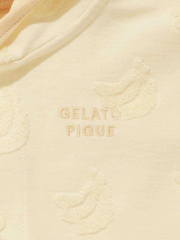 Gelato Pique Baby Variation Pile Poncho PBCT252444YEL80