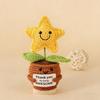 Crocheted Wool Doll Potted Plants, Creative Potted Plants, Cute Ornaments, Home Decoration, Handicrafts, Gifts