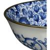 Mino ware bowl dish ramen approximately 20cm microwave safe dishwasher chrysanthemum pattern arabesque