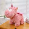 Unicorn Cute Winged Doll Rainbow Pony Pillow With Embroidery For Kids And Lovers