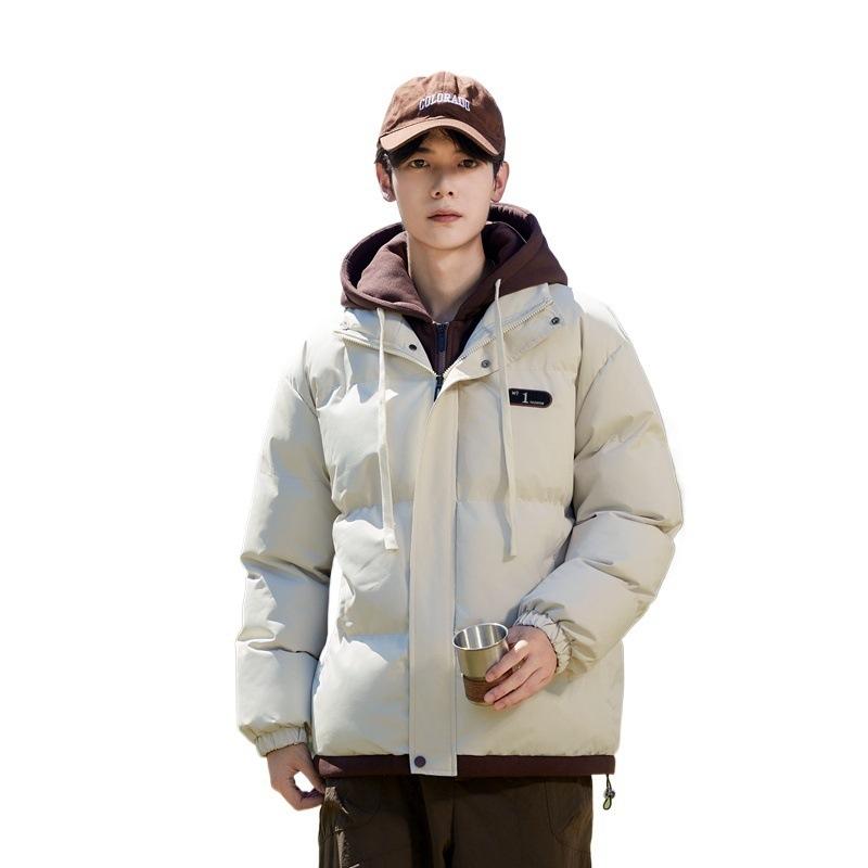 Мужская поддельная двухкомпонентная куртка с капюшоном и утеплителем Bread — фото 6