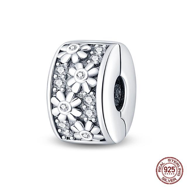 2023 mode Frühling Glück Vier Kleeblatt Serie 925 Sterling Silber Charms Perlen Fit Fasion 925 Armband DIY Schmuck