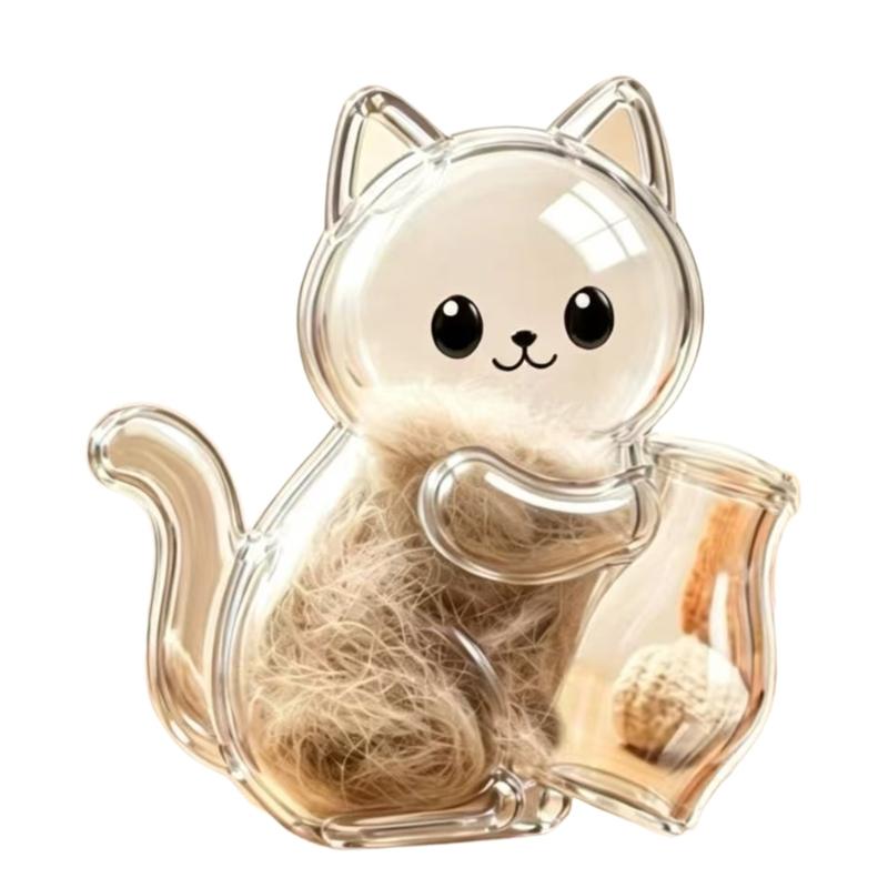 Cats Vase for Keepsakes,Pet Hair,Flower Decorative Refrigerator Magnet Home Decors Cats Whiskers Holders Fridge Magnet