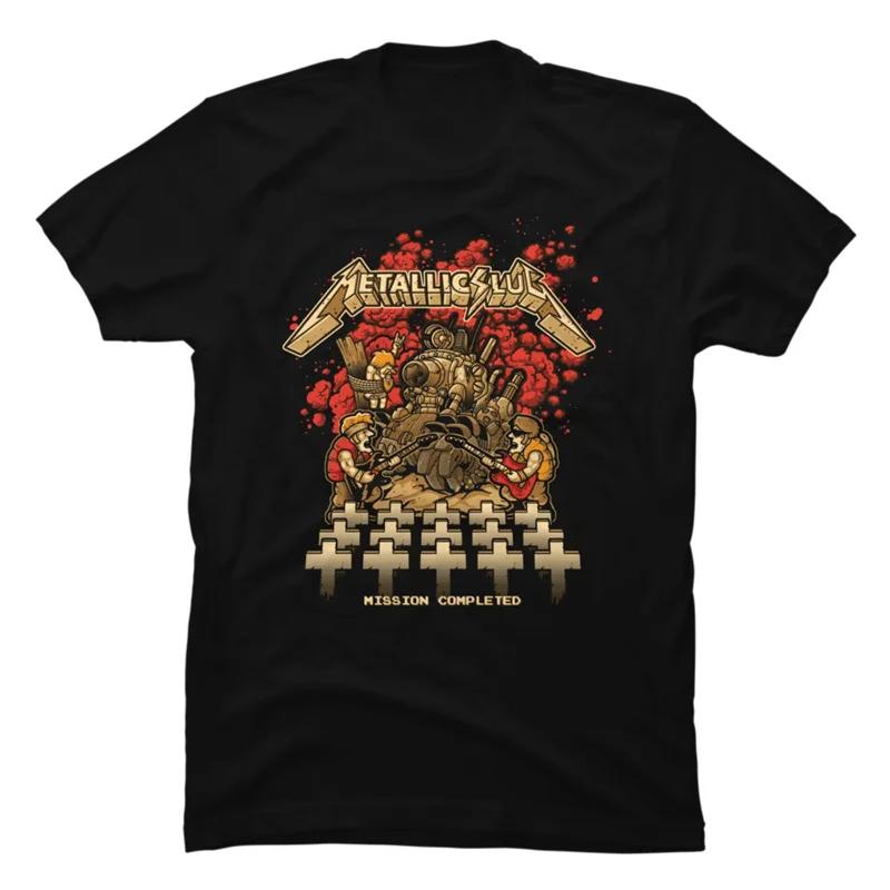 Meowtallica Rock Cat Music Print T-Shirts for Unisex and Women Fashion Funny T-Shirts Unsiex Comfortable T-Shirt for Couple