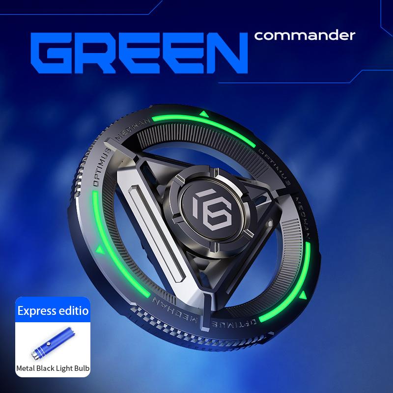 Spinner Fidget Metalic Spinner de Mână pentru Degete Jucării Antianxietate pentru Reducerea Stresului Cadou pentru Copii și Adulți Giroscop Exclusiv de Birou pentru Desktop