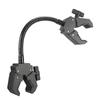 Photography Double U Clamp with Flexible Gooseneck for Holding Cameras Lights Microphones In Various Positions Adjustable