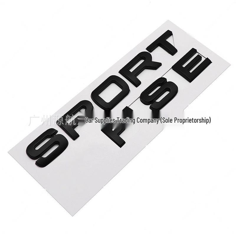 Land Rover Discovery Sport & Range Rover Sport Rear Lettering Car Badge