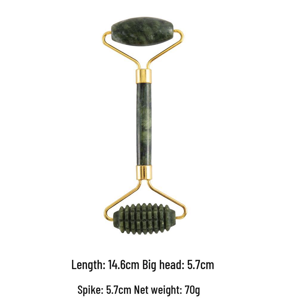 Jade Roller & Gua Sha Facial Massage Three-Piece Set