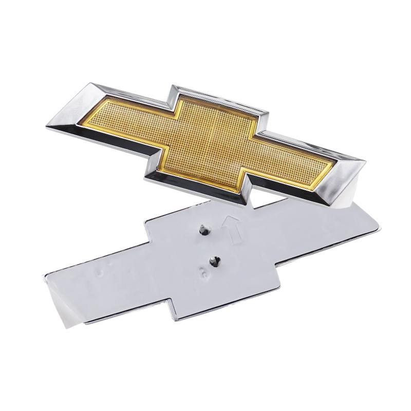 1pcs ABS Car Front Logo Grill Rear Bumper Tail Door Trunk Emblem Sticker Styling Accessories For Chevrolet 11-18 CAPTIVA