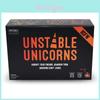 Pacote de Expansão Unstable Unicorns Adventures Com Jogo de Cartas Para Jogo em Família e Festa