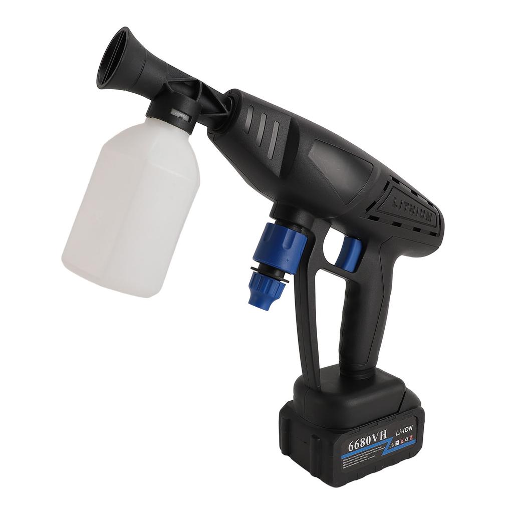 30bar Cordless Pressure Washer Portable Power Cleaner 6000mah Battery Powered High Pressure Car Wash