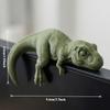 1-Piece Sleeping Dragon-Shaped Monitor Ornament, Stylish and Cute Dinosaur Desktop Decoration Suitable for Computer Screens, Animal-The