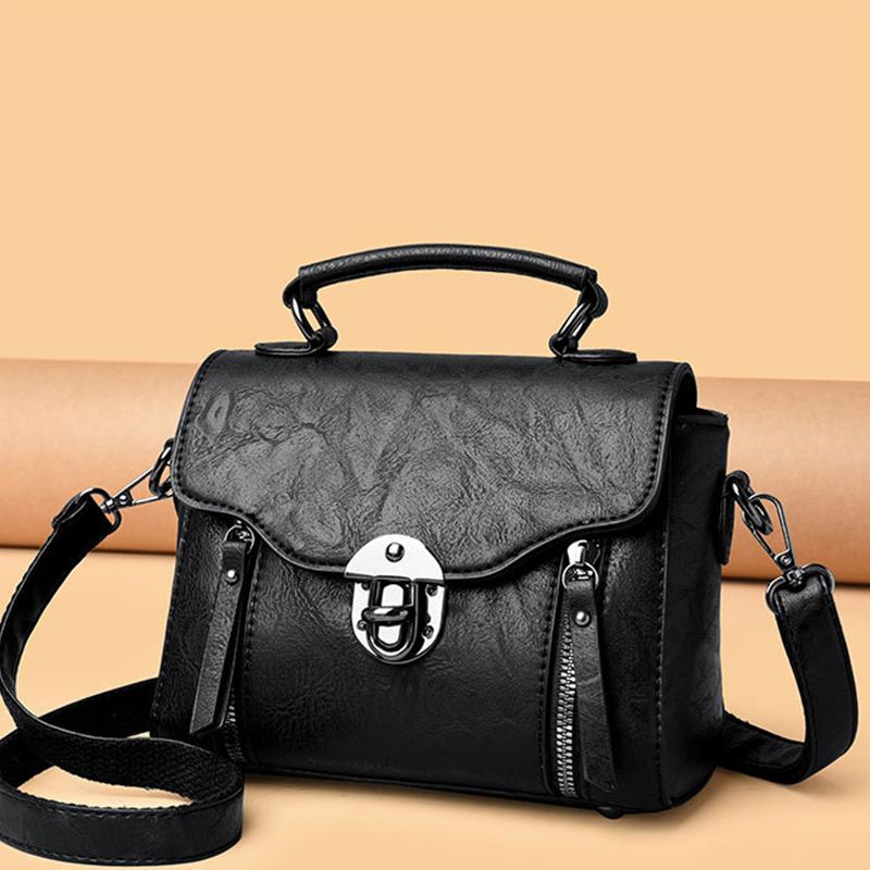 A New Trend of Crossbody Bags  Retro Handheld Shoulder Bags  Small Multi-functional Fashionable Handbags