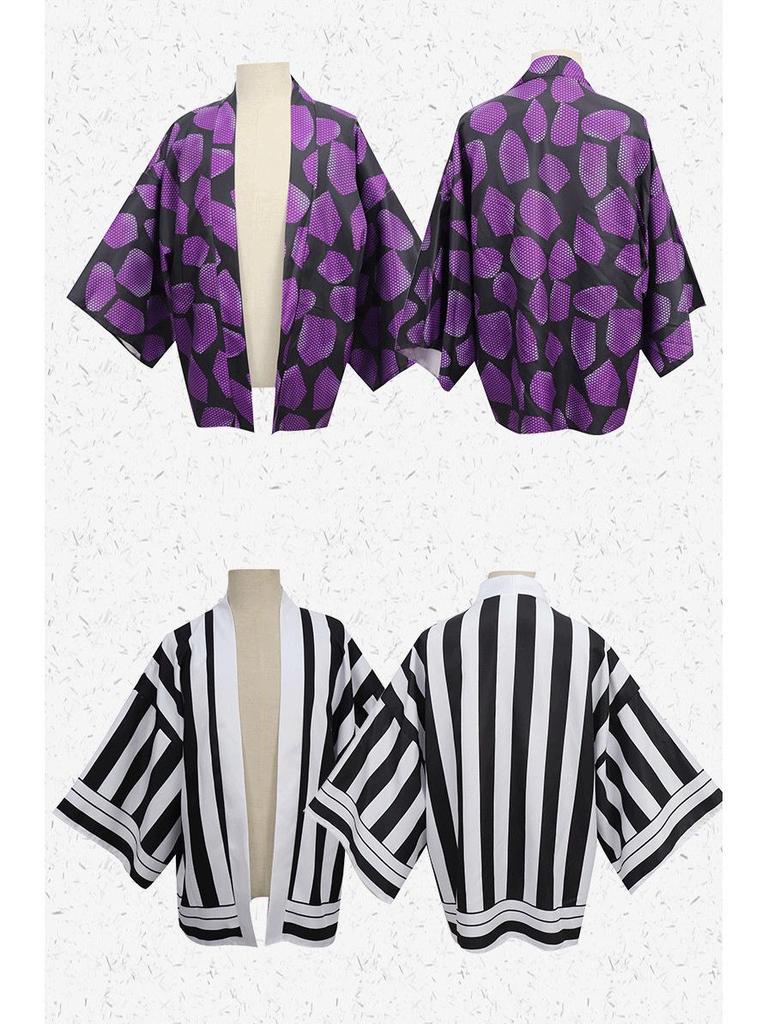 Cosplay de tueur de démons: Ninja Papillon, Kamado Tanjiro, Agatsuma Zenitsu, Tomioka Giyu