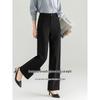 Women's High-Waist Anti-Wrinkle Straight-Leg Suit Pants