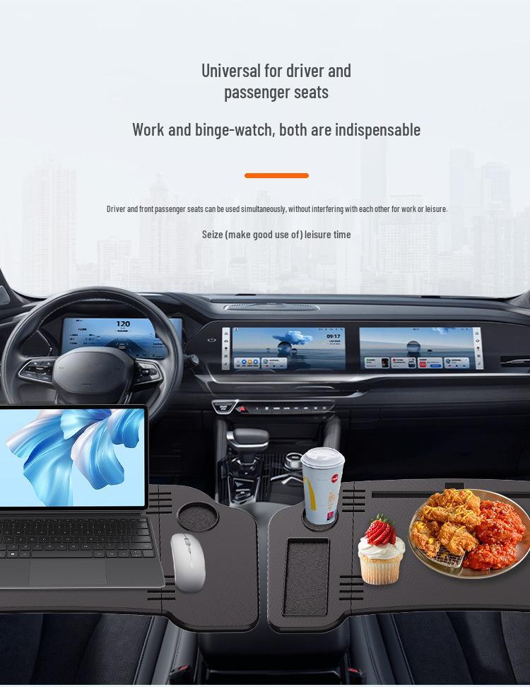 Faltbarer Multifunktions-Autotisch: Universeller Laptop- & Esstischständer