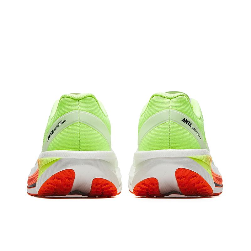 New Anta Rocket 6.0 Pro Slip Resistant Abrasion Resistant Low Top Running Shoes Men's White Green
