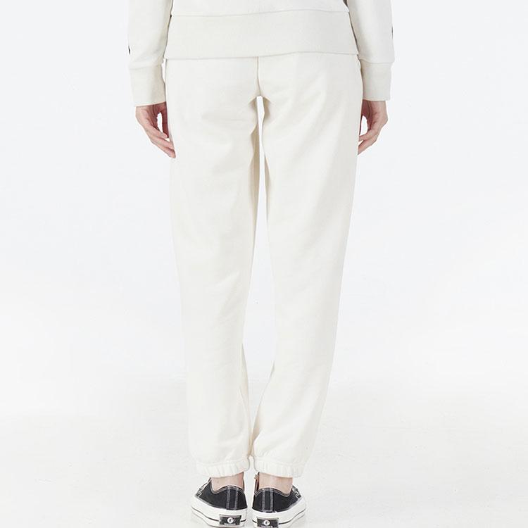 Puma Pantaloni de trening cu manșete largi cu logo brodat Pantaloni de sport pentru femei Alb 535353-99