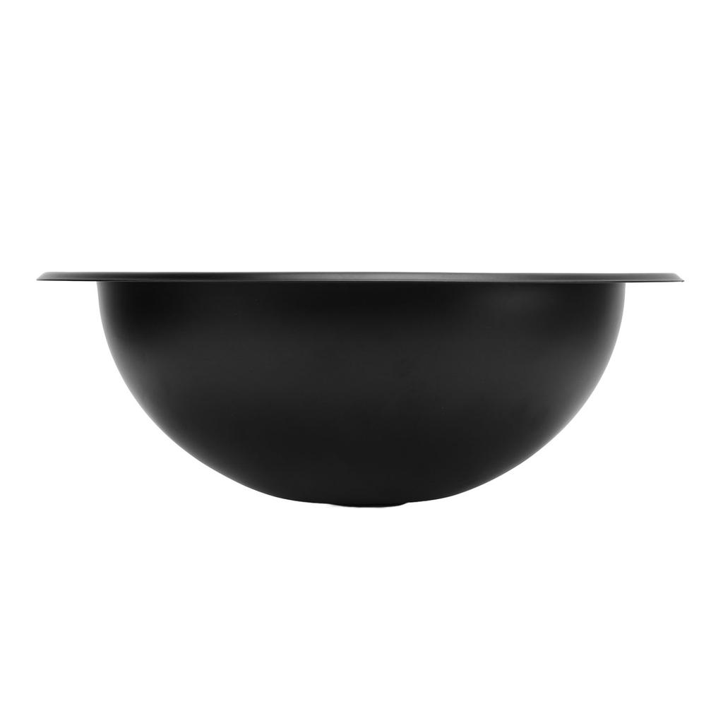 RV Sink 340 X 270 X 120mm RV Bathroom Sink Embedded Installation Round Efficient Drainage Large Capacity Versatile for Boat